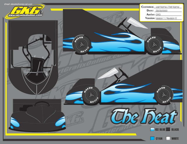 THE HEAT WEDGE SIDE GRAFIX